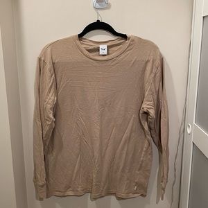 TNA LONG SLEEVE BOXY TSHIRT